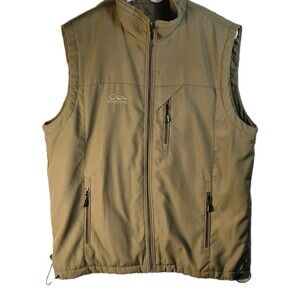 Mens XXL Tan Sleeveless Mesh Lined Vest